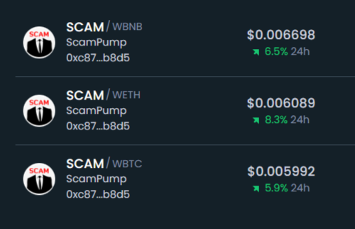 ScamPumpToken tweet media