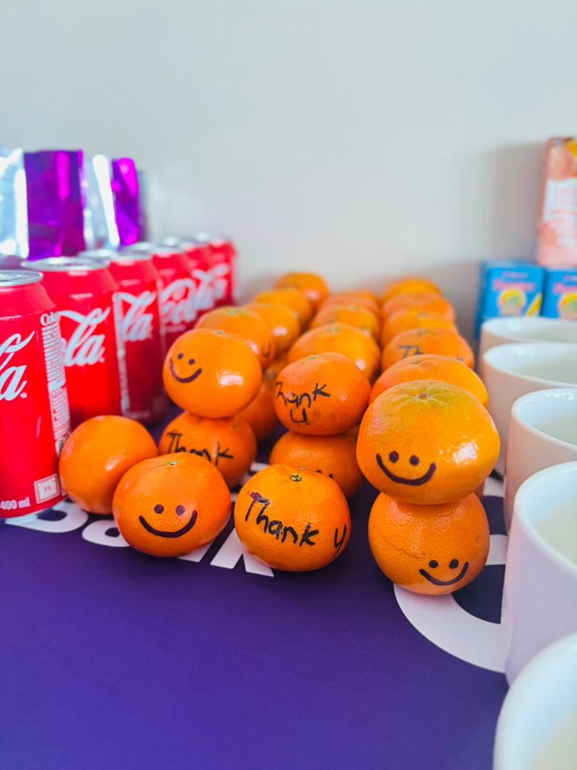 BBS_BW's tweet photo. Smiles, treats, and appreciation! It’s all happening at our Branches this week.  Join us as we celebrate Customer Service Week and say thank you for being part of the Purple family. #BBSBank #CustomerAppreciation #CustomerServiceWeek https://t.co/tOYH9jKf59