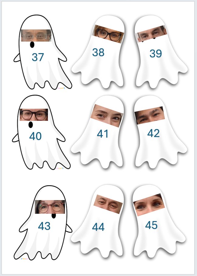 JimQuickMFT's tweet image. A little Halloween competition on Jim Quick ward, Just for fun, Can you guess which Transplant staff are ghosts around the ward! @Michaela0895 @vikki_warman @parkerkarenj @MFTnhs @MFT_PatientExp #Fun #Ghosts #Halloween