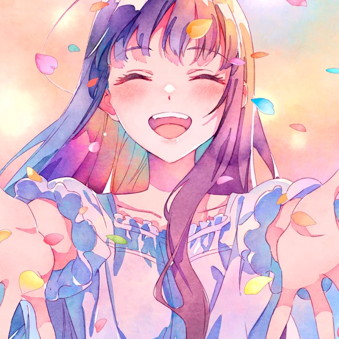 マツコの知らない世界の「絵師の世界」特集にて、イラストを一枚ご紹介いただきました。本作品は菅叶和さんの楽曲「エウレカ」のために制作させていただいたものとなりますので、こちらもチェックしていただければ嬉しいです。 #マツコの知らない世界
