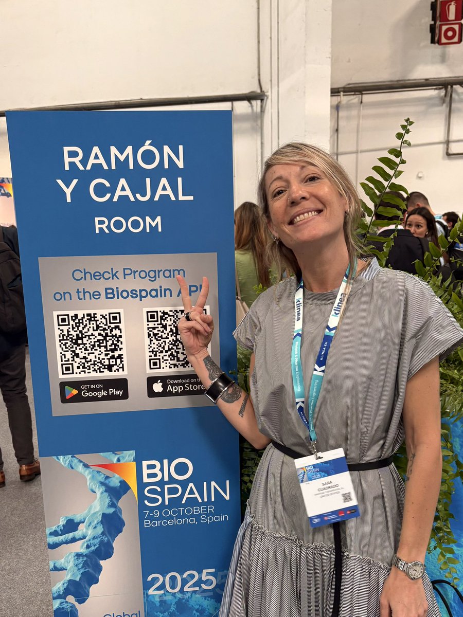 At #biospain2025 #biotech #innovation #salamancatech
