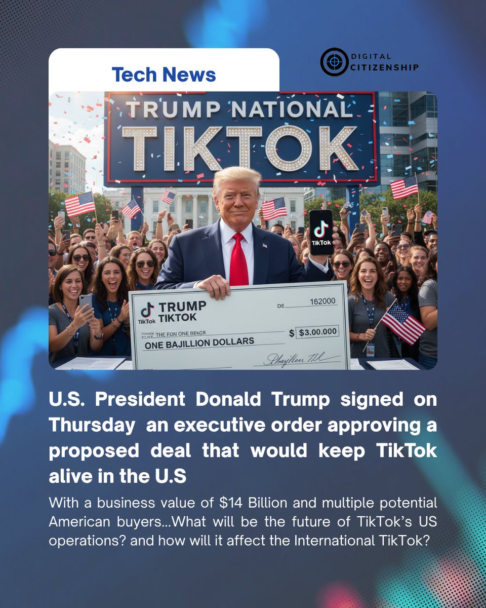 Revisiting the discussions around selling the American part of <a href="/tiktok_us/">TikTok US</a> . Will <a href="/ByteDance_CN/">ByteDance</a>   succumb and sell its US operations to American investors? What will be the repercussions on Algorithm of the app? 

AI generated photo
#SocialMedia #DigitalSafety #TechNews #Content