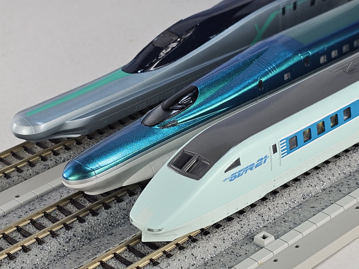 952形953形「STAR21」完成しました！ 色味が難しく難儀しましたが