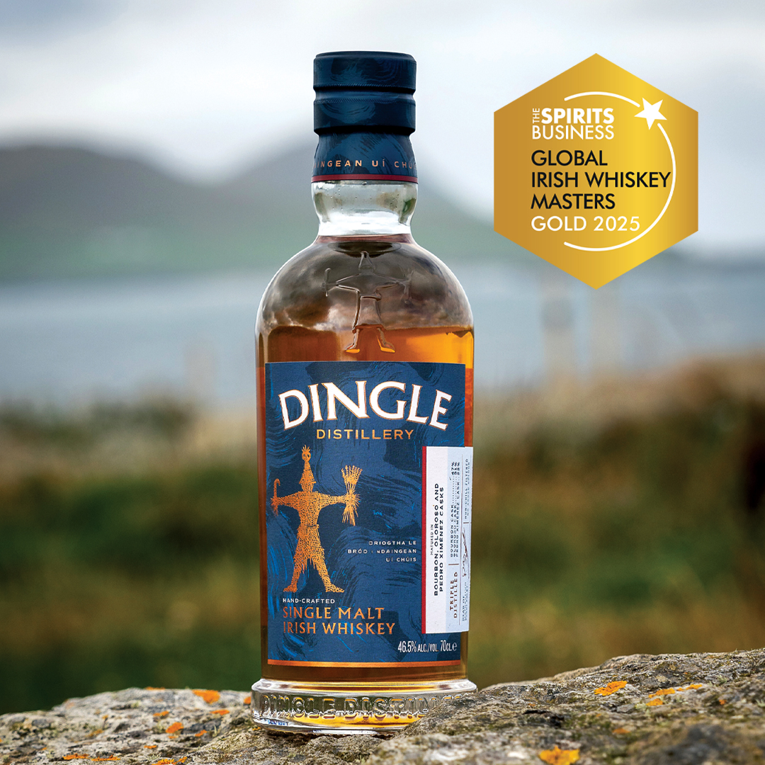 Dingle Distillery (@dinglewhiskey) on Twitter photo We’re extremely proud to share we have been recognised with three major honours at The Spirits Business Irish Whiskey Masters 🏆
Our Single Pot Still and Single Malt were both awarded Gold while our 10 Year Old Single Malt achieved the prestigious Masters medal🥇 <a href="/SpiritsMasters/">The Global Spirits Masters Competitions | GSMC</a> We’re extremely proud to share we have been recognised with three major honours at The Spirits Business Irish Whiskey Masters 🏆
Our Single Pot Still and Single Malt were both awarded Gold while our 10 Year Old Single Malt achieved the prestigious Masters medal🥇 <a href="/SpiritsMasters/">The Global Spirits Masters Competitions | GSMC</a>