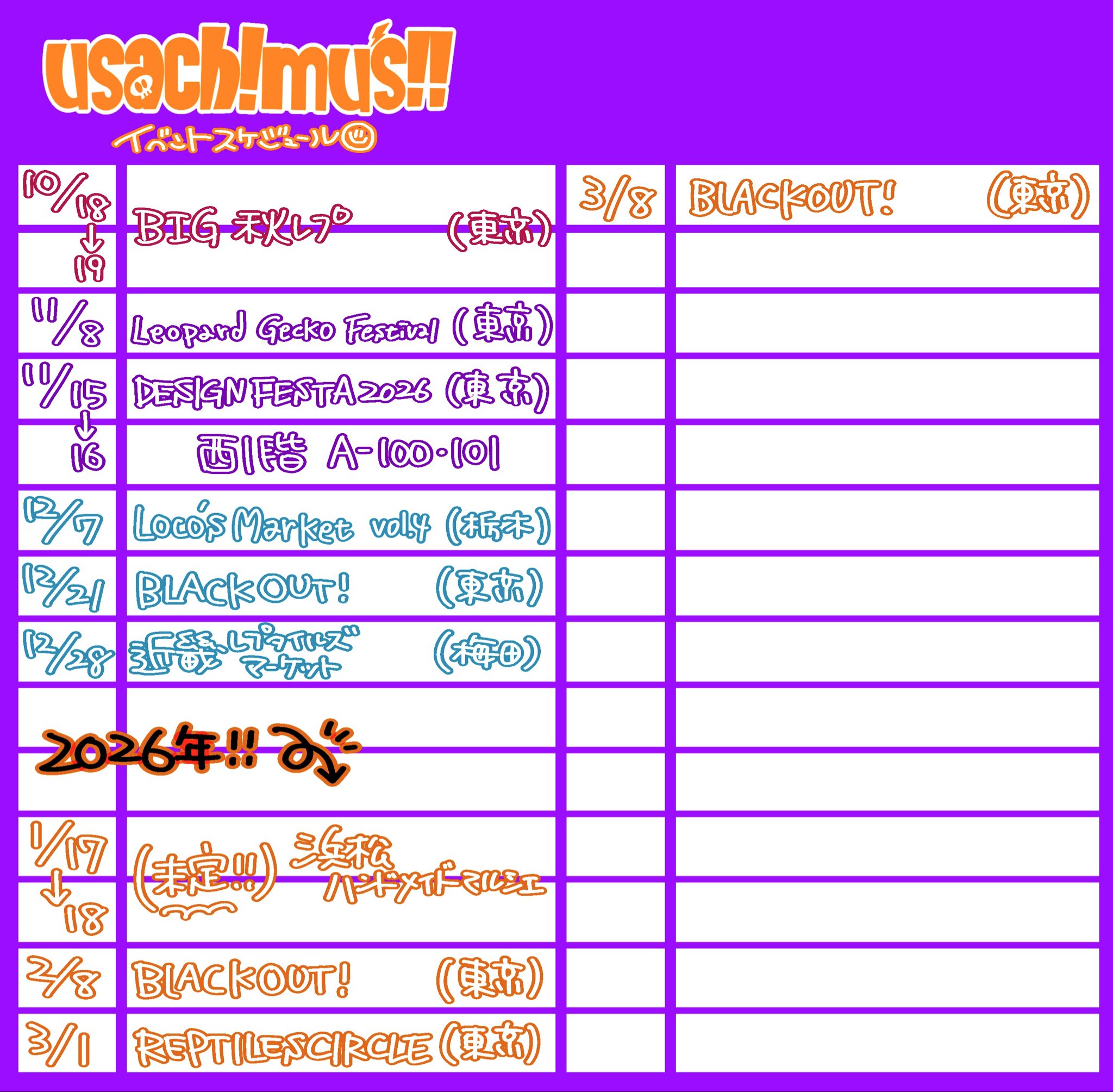 nachi@10/18.19 BIGレプ🦎 (@usachimus) / X