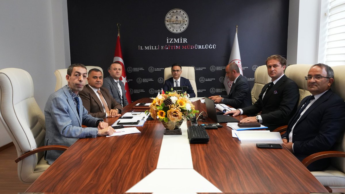 İzmir İl Milli Eğitim Müdürlüğü (@izmir_ilmem) on Twitter photo ✨İl Millî Eğitim Müdürümüz Dr. Ömer Yahşi başkanlığında Selçuk İlçe Millî Eğitim Müdürlüğü yöneticilerimizle "Devam Eden ve Planlanan Eğitim Öğretim Çalışmalarına İlişkin Değerlendirme Toplantısı" gerçekleştirildi.
<a href="/tcmeb/">Millî Eğitim Bakanlığı</a> <a href="/Yusuf__Tekin/">Yusuf Tekin</a>
<a href="/drsuleymanelban/">Dr. Süleyman Elban</a> <a href="/yahsiomer/">Dr. Ömer YAHŞİ</a> ✨İl Millî Eğitim Müdürümüz Dr. Ömer Yahşi başkanlığında Selçuk İlçe Millî Eğitim Müdürlüğü yöneticilerimizle "Devam Eden ve Planlanan Eğitim Öğretim Çalışmalarına İlişkin Değerlendirme Toplantısı" gerçekleştirildi.
<a href="/tcmeb/">Millî Eğitim Bakanlığı</a> <a href="/Yusuf__Tekin/">Yusuf Tekin</a>
<a href="/drsuleymanelban/">Dr. Süleyman Elban</a> <a href="/yahsiomer/">Dr. Ömer YAHŞİ</a>