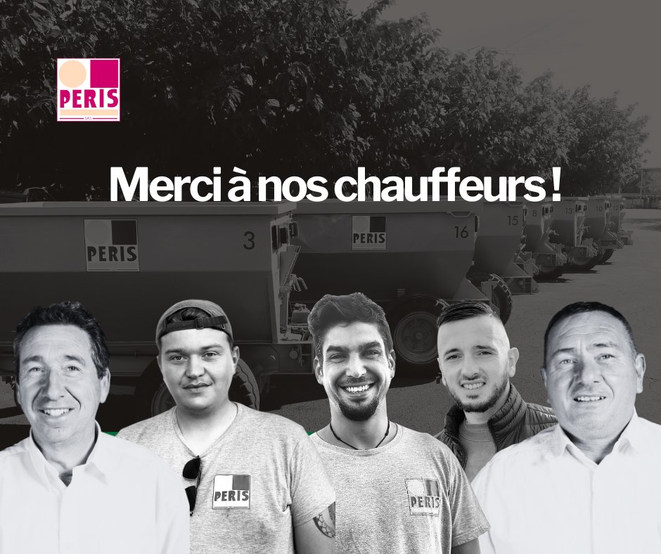 perislanguedoc's tweet photo. Un grand merci à nos chauffeurs !

À l’issue de cette période intense des vendanges, nous tenons à remercier chaleureusement nos chauffeurs pour leur engagement et leur réactivité ! 🍇

🌱 Merci à José, Jean-Baptiste, Julien, Alexis et Fred !

#Équipe #Vendanges #Vin #Vignes https://t.co/GI2olMNN0T