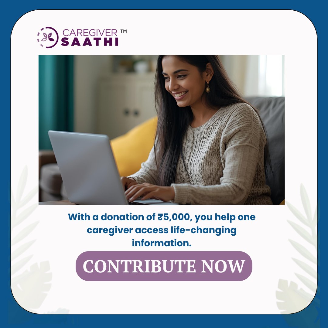 Knowledge is care. 💛
This #DaanUtsav, help caregivers access the right guidance &amp; tools.
Your ₹5,000 can empower one caregiver with life-changing knowledge.
💛 Donate now — link in bio!
#JoyOfGiving #CaregiverSupport #CaregiversSaathi