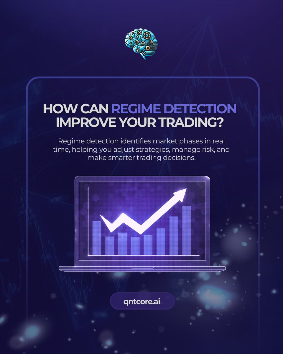 QuantCore_ai's tweet image. Stay ahead in trading with QuantCore.AI 🌐 

Regime detection helps you understand market phases in real time, adjust your strategies, and manage risks smarter.
 
Learn how AI can turn complex data into clear trading decisions. qntcore.ai 📊

#quantcore…