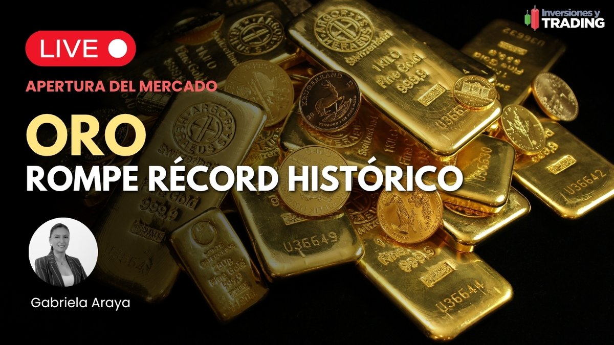 Oro en récord histórico mientras Wall Street se enfría y crece la tensión global. IBM destaca.

Únete al PreMercado Americano en nuestro canal de YouTube junto a <a href="/GArayaFX/">Gabriela Araya</a> a partir de las 08:30 NY. ¡Partimos en minutos!

Revisa lo más destacado de #WallStreet y #Forex.💥 

Aquí!