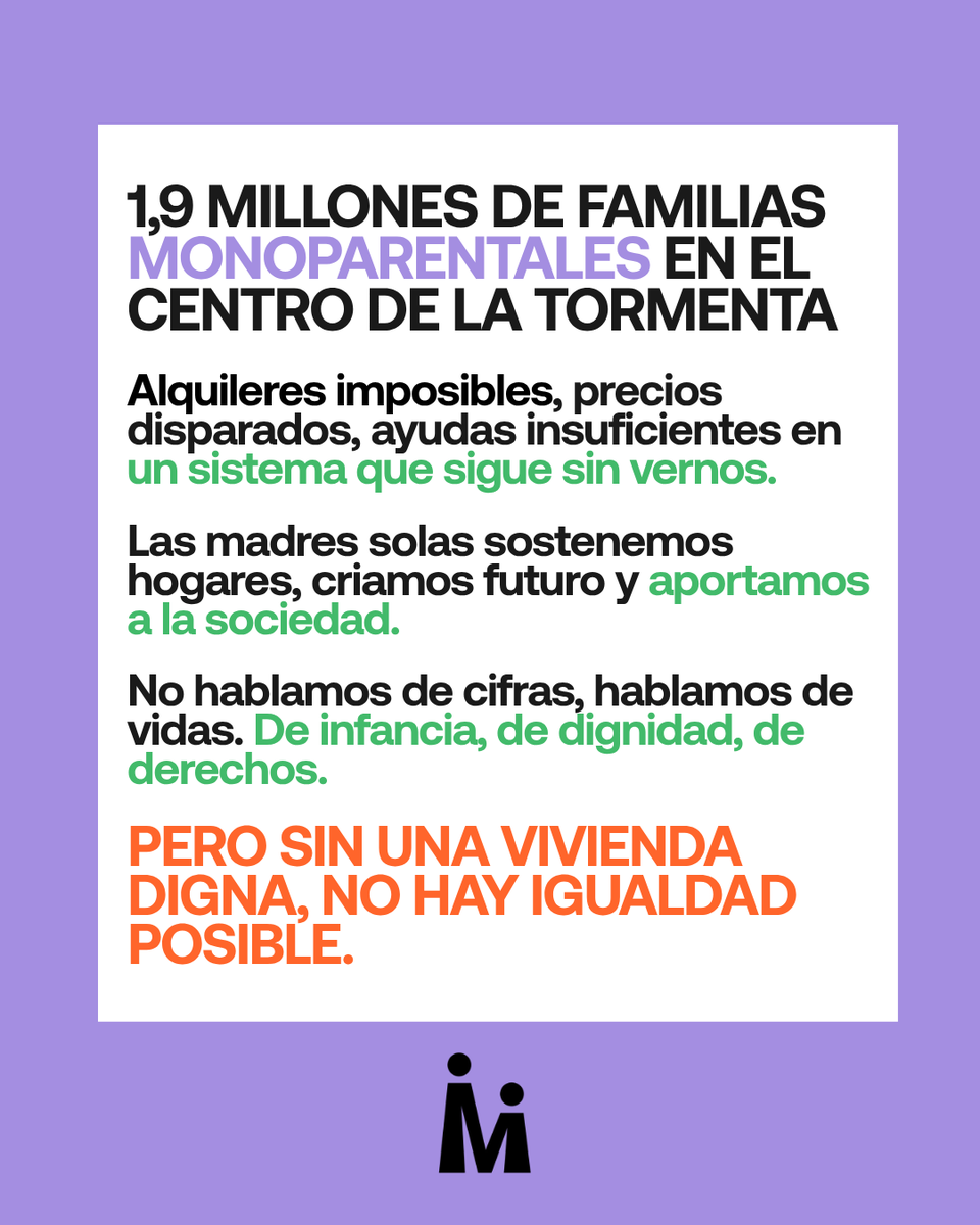 🏠💔 La crisis de la vivienda tiene rostro de #Monomarental.
‼️Hoy registramos, junto a <a href="/fams_familias/">FAMS</a>, aportaciones al Plan Estatal de Vivienda
➡️ madressolterasporeleccion.org/wp-content/upl…
<a href="/unicef_es/">UNICEF España</a> <a href="/SaveChildrenEs/">Save the Children Es</a> <a href="/_CARITAS/">Cáritas Española ✳️</a> <a href="/viviendagob/">Ministerio de Vivienda y Agenda Urbana</a> <a href="/isabelrguez/">Isabel Rodríguez García</a>