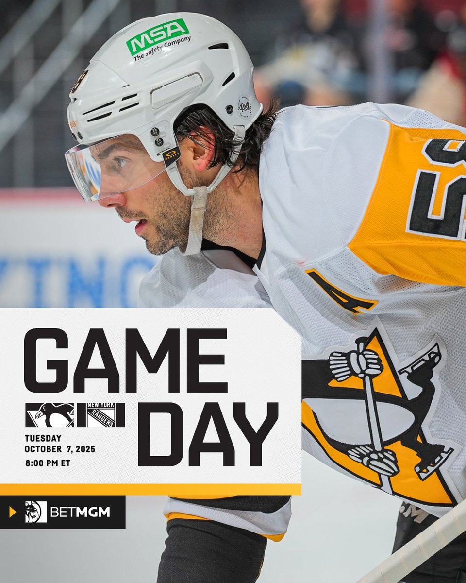 Hockey’s back 🏒

Game preview at NYR: pens.pe/4o0idvC