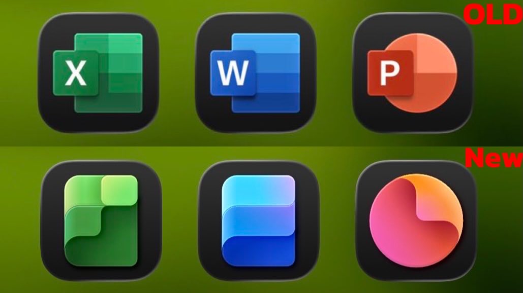 TechEVOLV_TE's tweet image. Check out the new Microsoft Office icons! The updated designs for Excel, Word, and PowerPoint bring a fresh look. #Microsoft