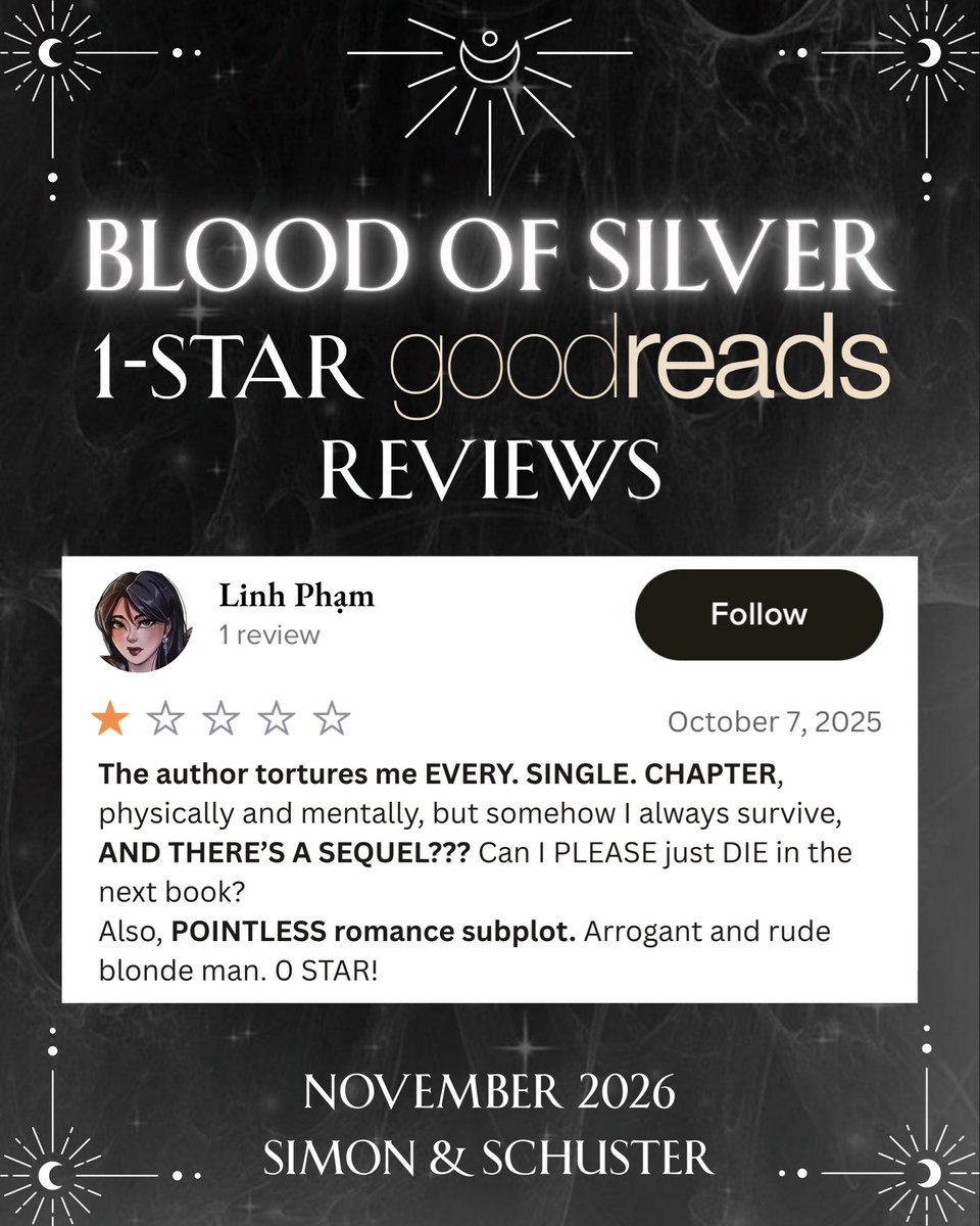 Allie Nguyen 🌞🌙 Preorder BLOOD OF SILVER tweet media