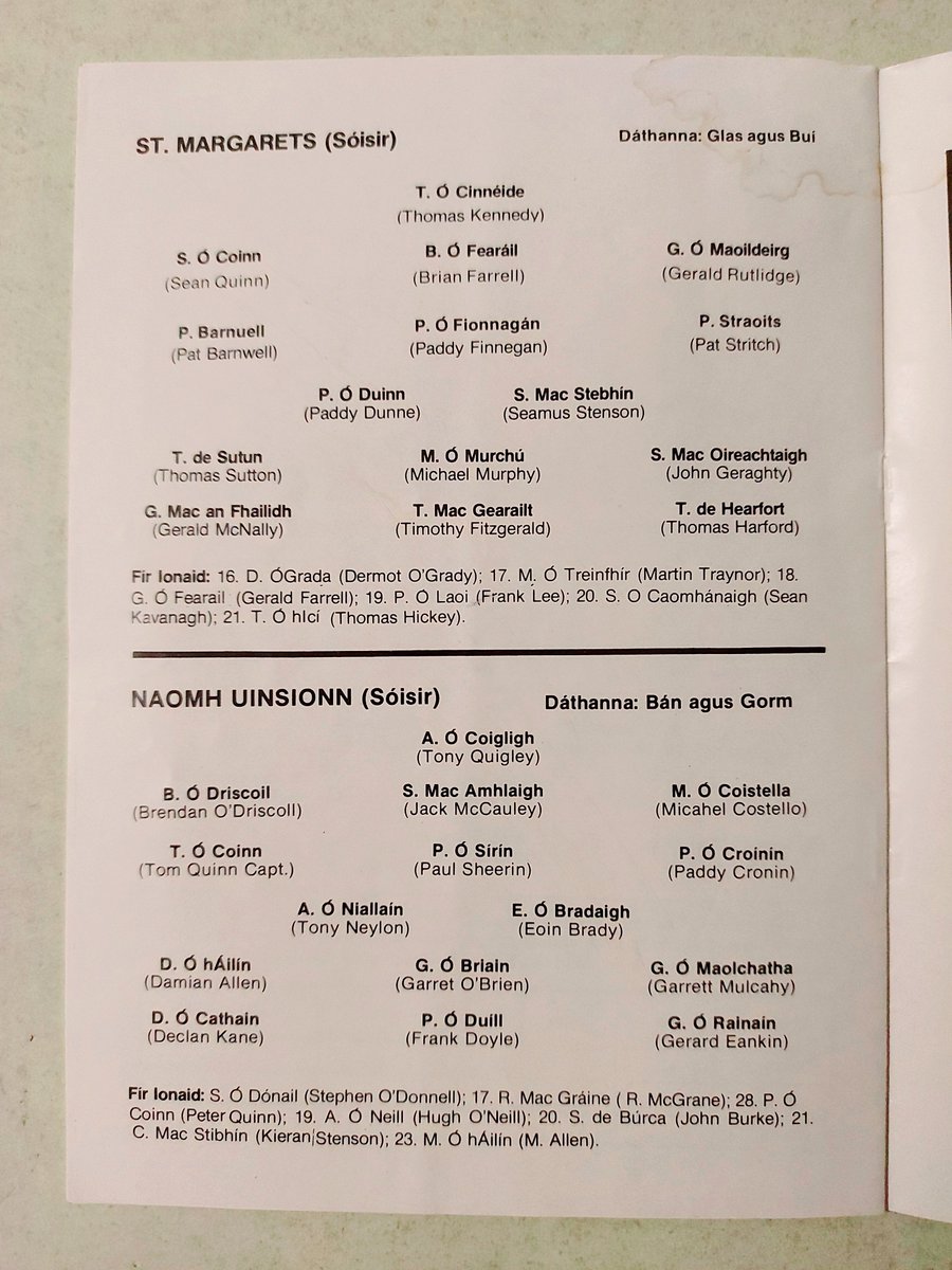 Dublin GAA Programme Collector tweet media