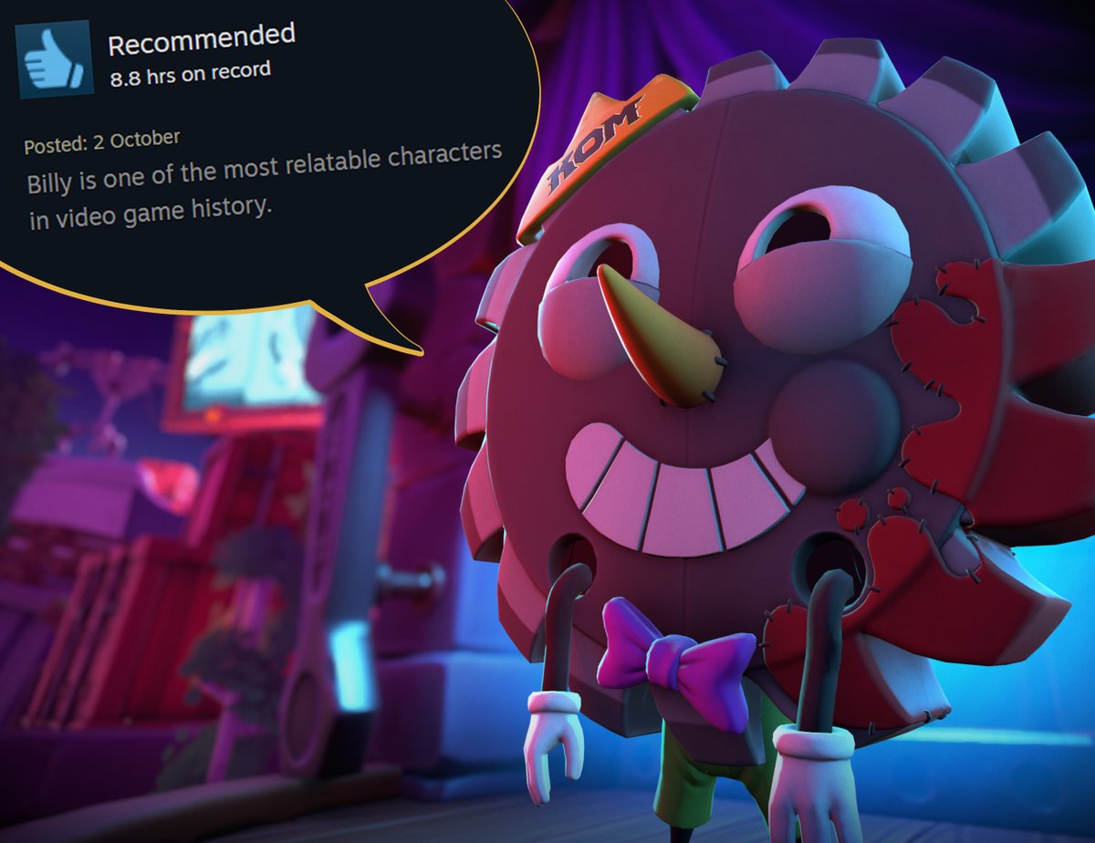 glowmade's tweet photo. Ooh we're all abuzz from the last five days of #KingOfMeat goodness, and from the early bird reviews shining out from our Steam page -- so here's just a few we've absolutely loved! 👑🥩🎮

👉 Available to BUY NOW: https://t.co/edo0jFovOw

#gamedev #gamerelease #outnow #multiplayer #coop #comedy #guildfordgames #wishlist