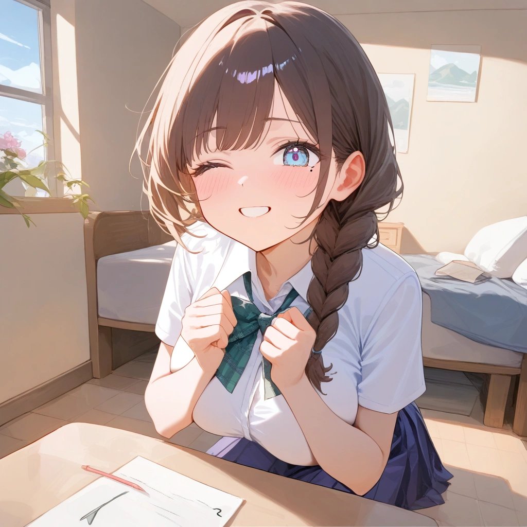 ――いちず。

そう呼んだ瞬間、春森の顔は台風の日に名前を呼んだときよりも、ずっと輝いて見えた。

……いや、ちゃんと名前で呼ばなかったオレが悪かったたよな。だから、春森の喜びように照れくささを覚えずにはいられなかった。