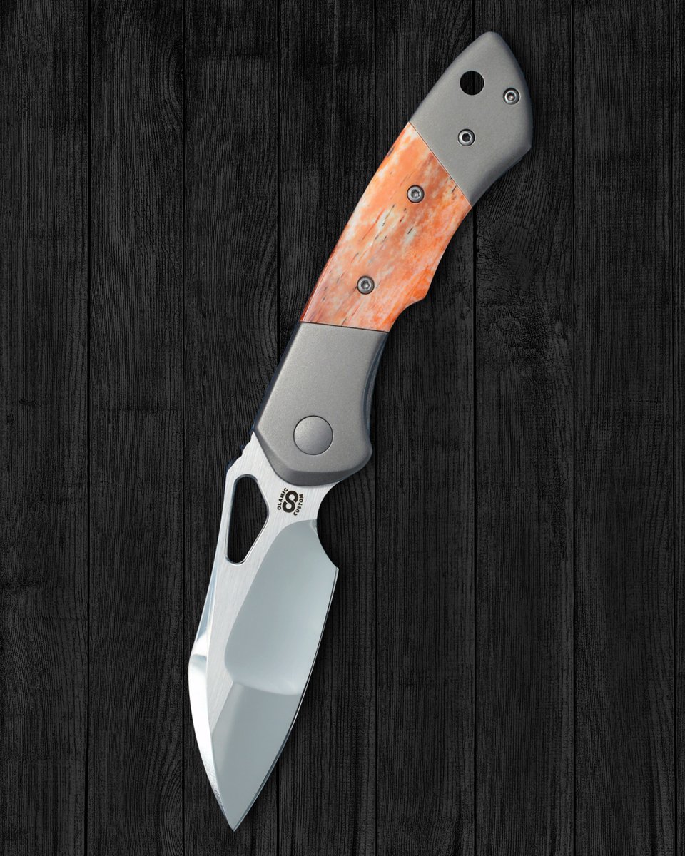 Double bolsters now an option on the Whippersnapper model

#edcknife #edcknives #customknife #customknives