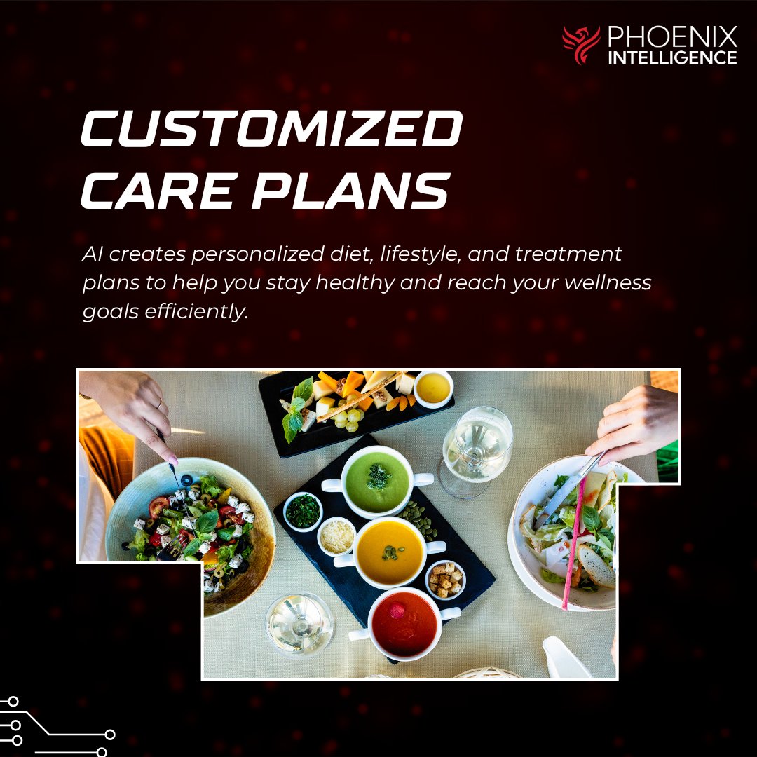 PhoenixAI_Lab's tweet image. From Generic to Personal — AI is reshaping healthcare with precision. 
Phoenix Intelligence empowers organizations to harness AI for predictive insights, personalized care & smarter decision-making. 
#intelligence #aiinhealthcare #healthtech