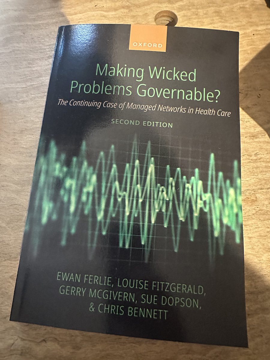 Paperback copies of our new book are here! <a href="/EwanFerlie/">ewan.ferlie@kcl.ac.uk</a> <a href="/kingsbschool/">King's Business School</a> <a href="/OxfordSBS/">Saïd Business School</a>  <a href="/OUPAcademic/">Oxford Academic</a>  academic.oup.com/book/60732