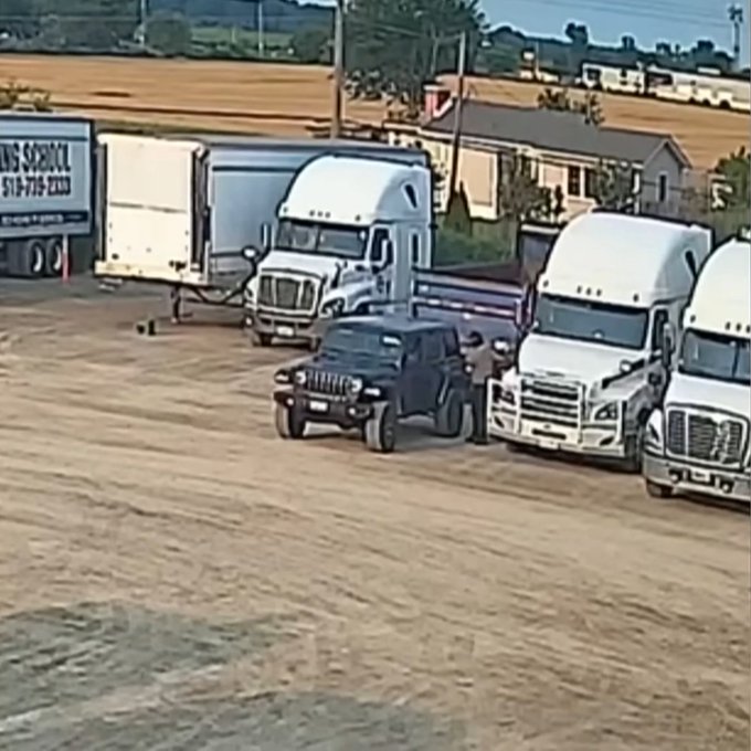 A truck carrying $35,000 worth of salsa was stolen in Ontario, Canada

The vehicle was later found without its trailer, and police are offering a reward for information
