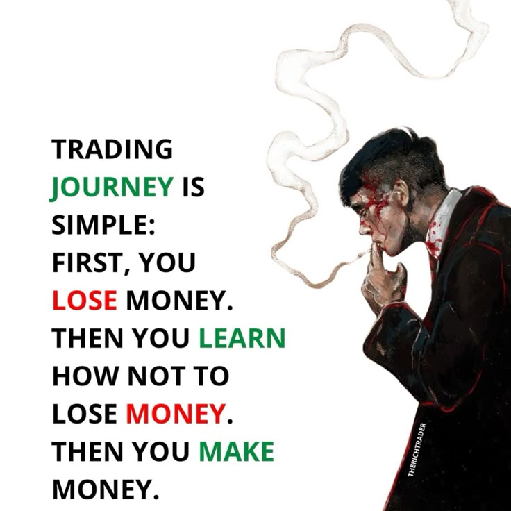 RICKPIPS's tweet image. Trading journey is simple you got to follow the rules first you lose money second you learn how not to lose money lastly you earn