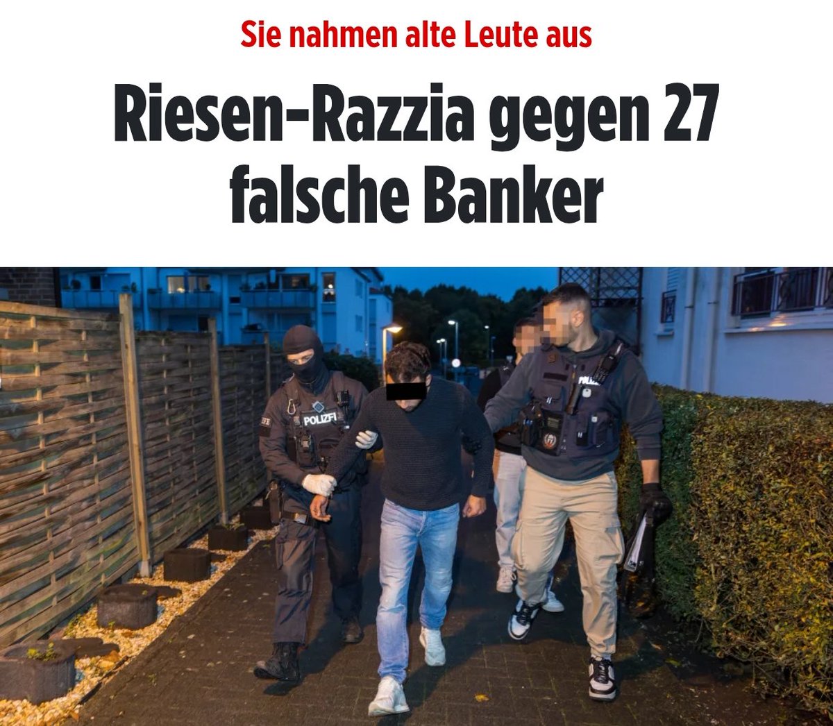 "Die mutmaßlichen Betrüger sind zwischen 18 und 26 Jahren alt. Sie haben deutsche, syrische, bulgarische, rumänische, italienische, irakische, kongolesische, mazedonische und somalische Pässe." 

Alles Einzelfälle!

#Razzi #Dormagen #Remigration