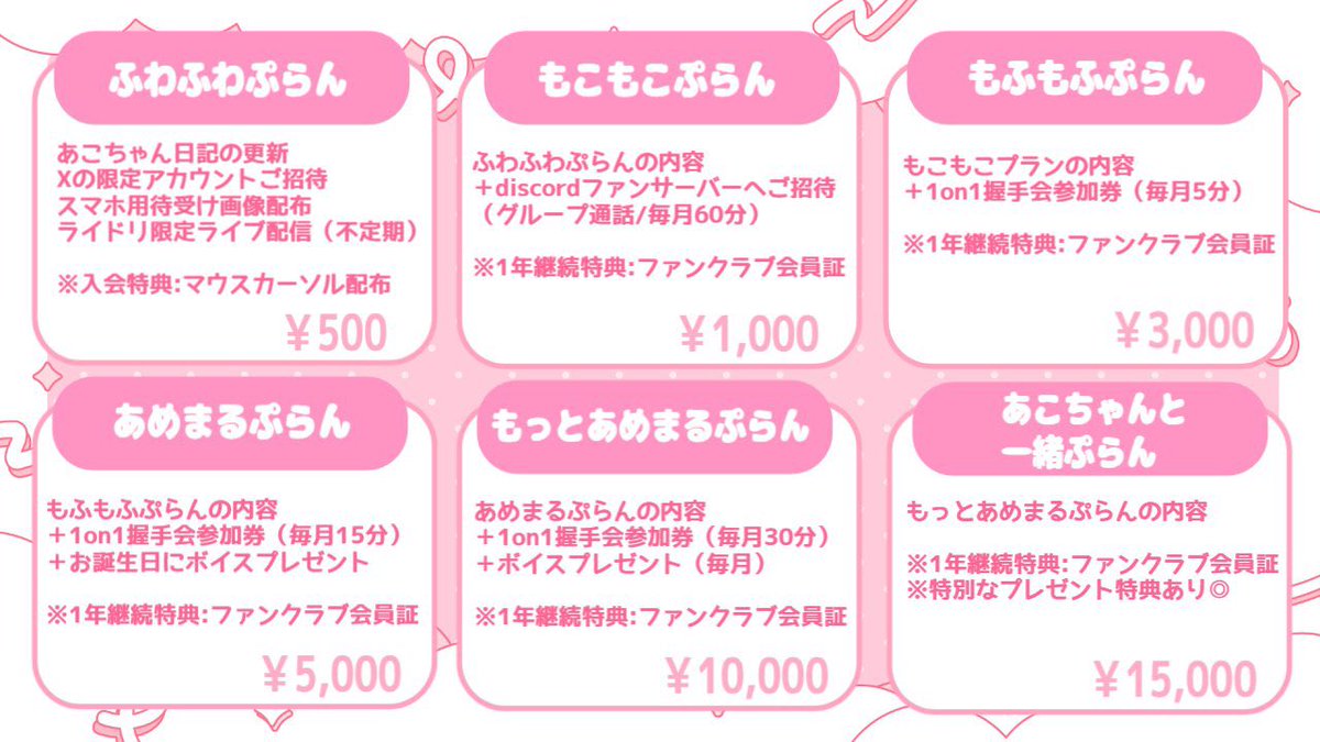 桃乃華あこた🐏🎀🤍年内登録者様1万人目標！ tweet media