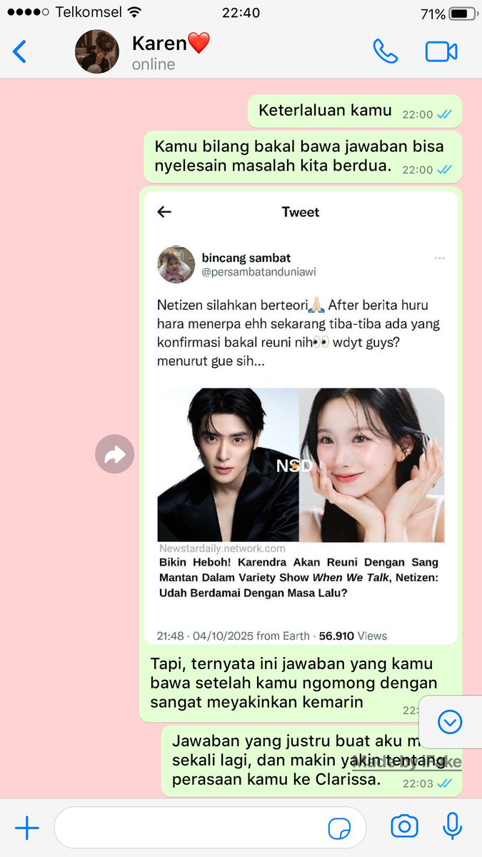 Reunited with ex

jaehyun few tweet au