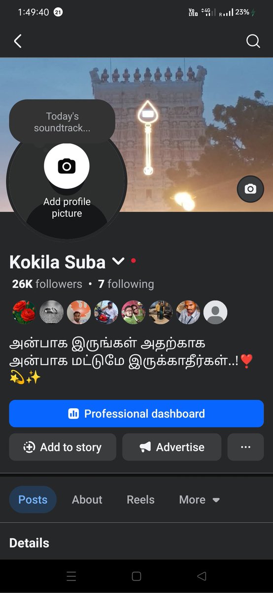 LachuQueen9150's tweet photo. irukingala Pa. En Husband Oda Facebook id sales seiya poren. Ungaluku thericha friends irutha udane kettu soldringala please pa. Romba urgent money thevai paduthu so please pa understand .

Facebook id followers 26,000

Facebook id Price 20,000 https://t.co/tgjrUZ1r9u https://t.co/lQPYDZ7Vi4