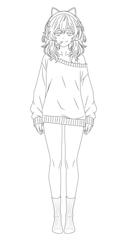 graphics_onyx's tweet image. From sketch to final motion — here’s a look at my latest Vtuber project!
I started with a hand-drawn concept, refined it with detailed coloring, and finished by bringing it to life through Live2D rigging.💫
#Vtuber #Live2D #ArtProcess #Rigging #DigitalArtist #VtuberModel