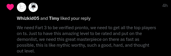 Whizkid going to be trying to verify Fart 3? Official?