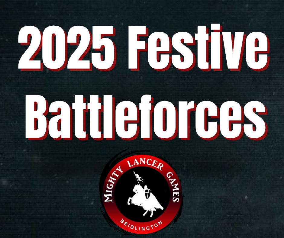 MightyLGames's tweet photo. The Warhammer 2025 Battleforces are on the horizon
If you are excited click here 👉
https://t.co/0gi80PqGCw

#Warhammer #Warhammer40k #Battleforce #FLGS https://t.co/SpunhuNFAq