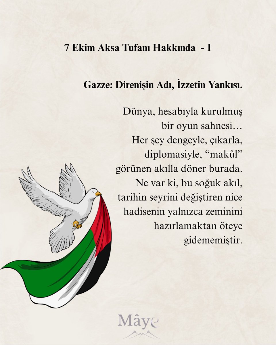7 Ekim Aksa Tufanı Hakkında

Gazze: Direnişin Adı, İzzetin Yankısı.