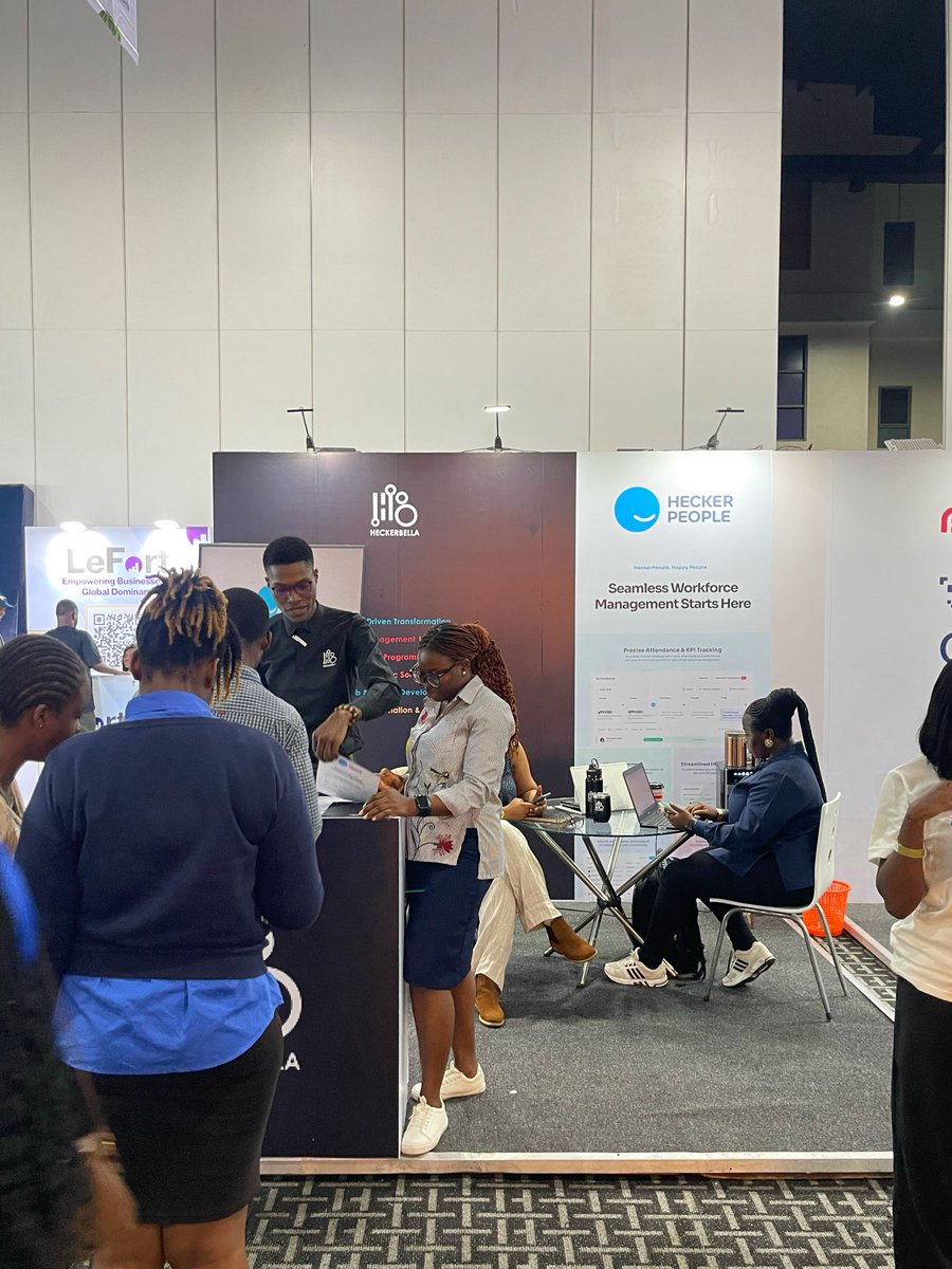 We are live!! <a href="/fintechweekng/">Nigeria Fintech Week</a> 
#heckerbella #digitaltransformation #technology #service #Nfw2025