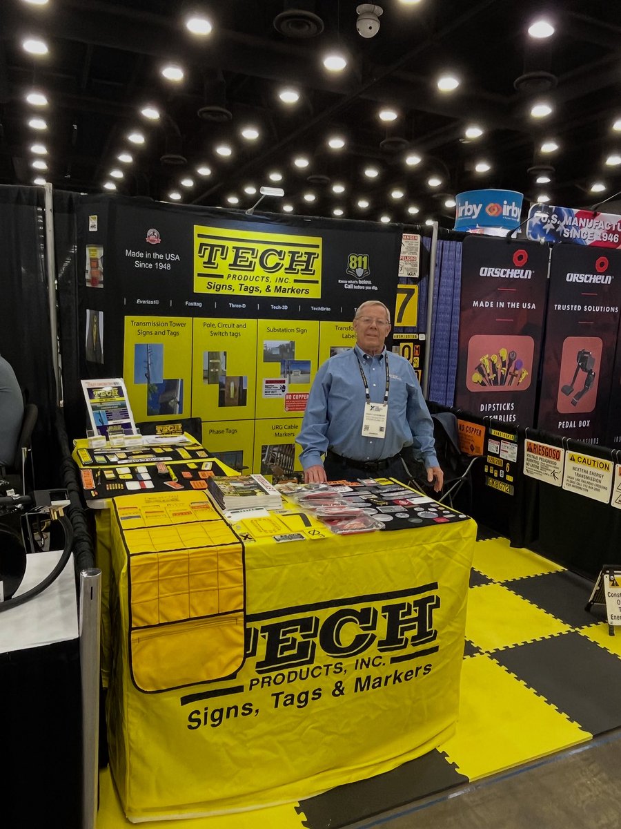 Come down to booth S4117 at the <a href="/TheUtilityExpo/">The Utility Expo</a>. We are exhibiting our #Everlast #poletags #cablemarkers and #substationsigns