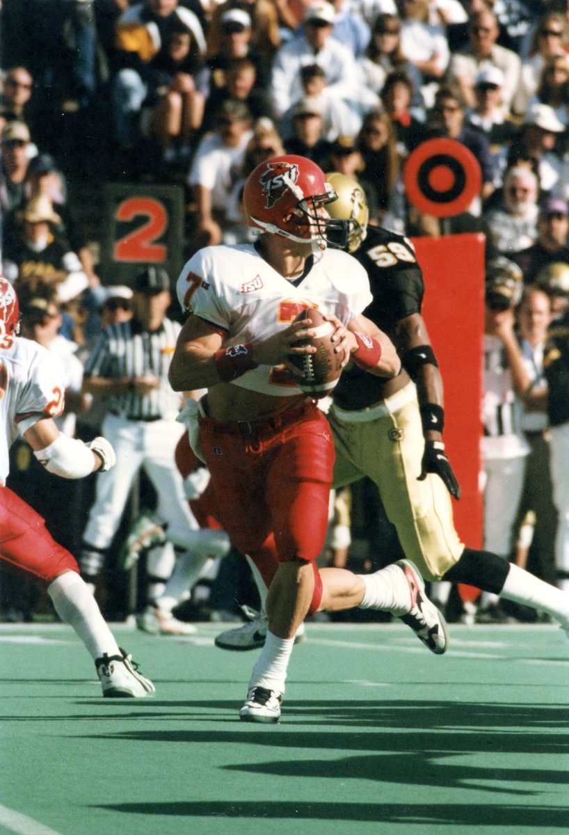 Todd Doxzon in action at Colorado in 1996. 
#CyclONEnation