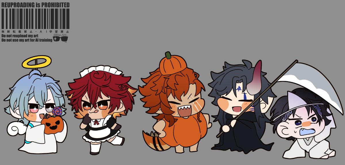 Day 7 ▹▸ Costume Party  

#Ravanis 
#Aoya_HW_art