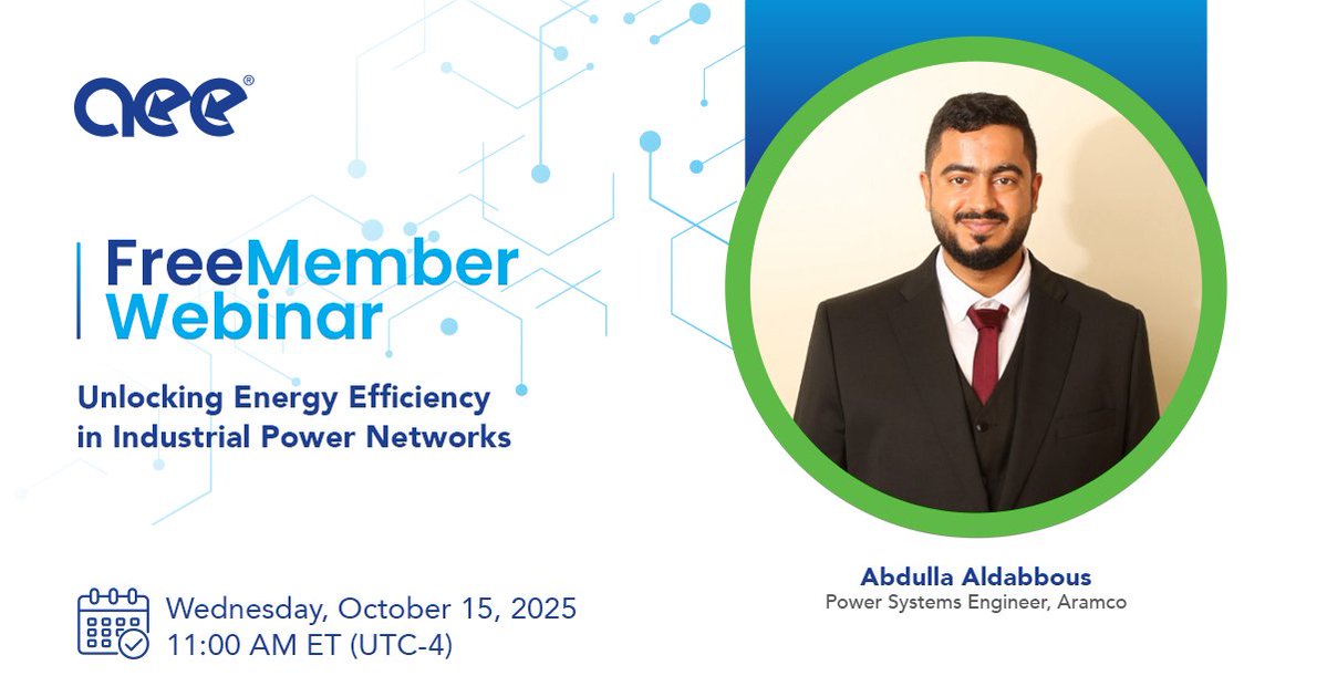 Industrial power networks wasting energy? Discover tailored strategies to boost efficiency, cut waste, and improve reliability—without process overhauls. Register: loom.ly/xHt93b4

#IndustrialEfficiency #EnergyEfficiency