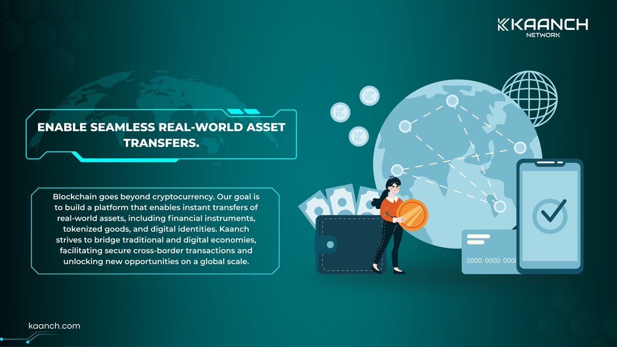 Bridging the gap between traditional finance and digital innovation. Kaanch Network enables instant and secure transfers of real world assets from digital IDs to tokenized assets. The future of global transactions starts here.

Kaanch.com

#Kaanchnetwork #RWA