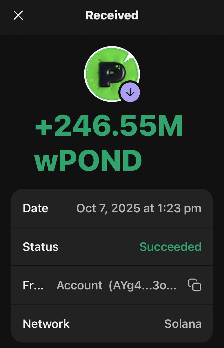 Claims aren’t real $wPOND