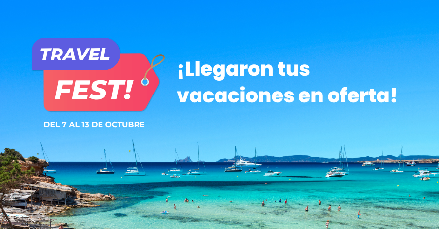 🎊 ¡Llegó Travel Fest a TocTocViajes! 1 semana, ¡MIL OFERTAS! Te sumás? tinyurl.com/TravelFestTocT…