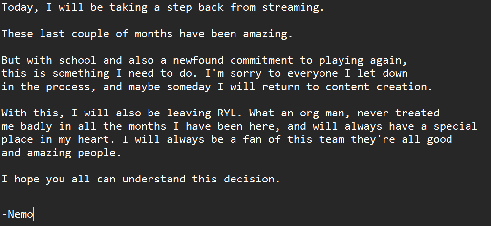 Something I need to do.

Thank you to everyone at <a href="/RoyalLegiongg/">Royal Legion</a> for making this experience that much better ❤️