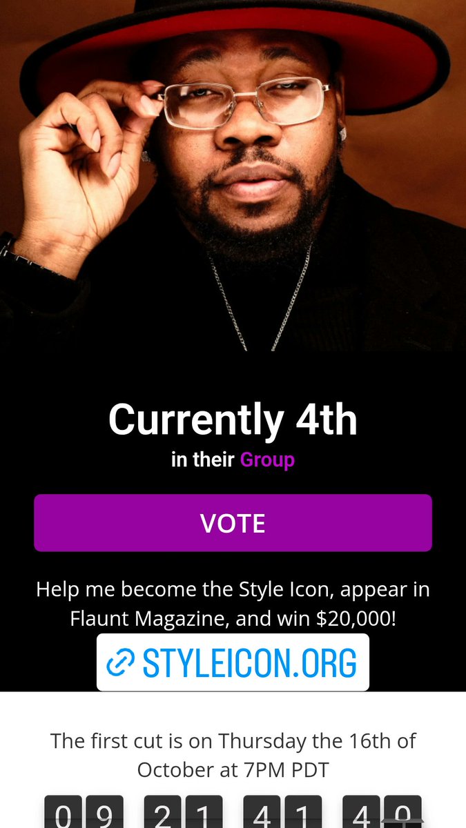 PlatinumGodfath's tweet image. Hey, what's really good?! I would really appreciate your guys love and support if you vote for me for style icon. Please and thank you! You can vote free every day for the next 9 days!
#styleicon #malemodel #handsome #male #modeling
styleicon.org/2025/daniel-wi…