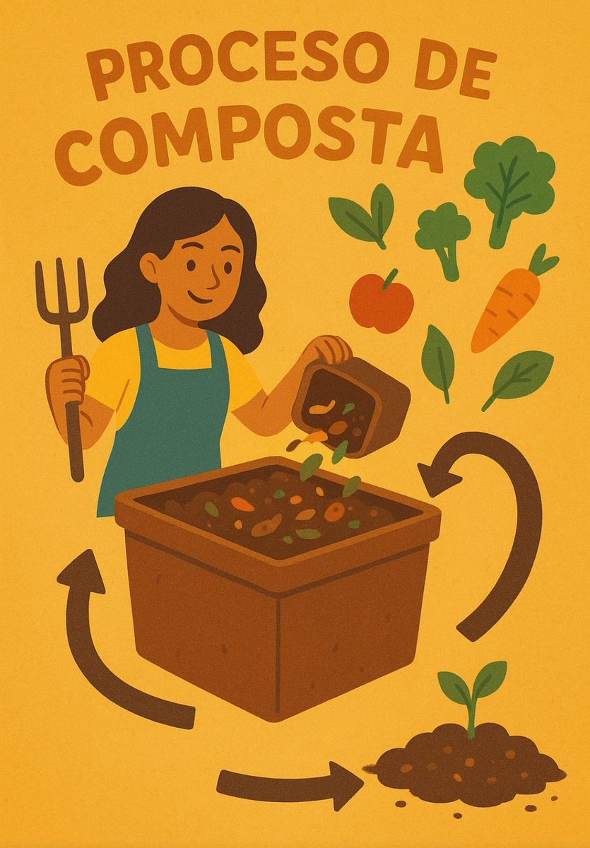 Demos buen uso a los desechos orgánicos para nuestro beneficios.

#Seguridadalimentaria