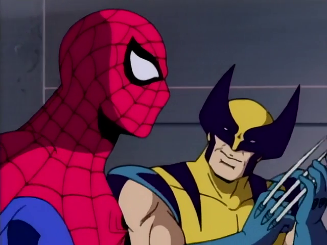 worldsfinest's tweet photo. Spider-Man and the X-Men team-up in the Spider-Man: The Animated Series episode "Mutants' Revenge," which debuted on this day (Oct. 7) in 1995! Spider-Man and the Merry Mutants take on a mutated Herbert Landon as the epic crossover concludes! #SpiderManTAS #SpiderMan #XTAS #XMen https://t.co/QzbGYbnVl6