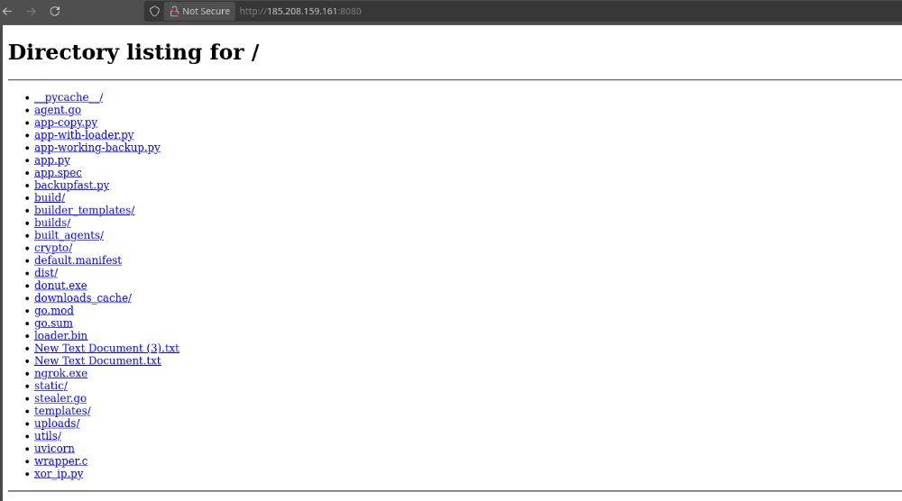 silascutler's tweet image. Interesting #OpenDir on #QuasarRat C2 server 185.208.159[.]161:8000 . The open web directory includes source code for a backdoor + misc development artifacts.

platform.censys.io/hosts/185.208.…
search.censys.io/hosts/185.208.…

#malware #thread 🧵