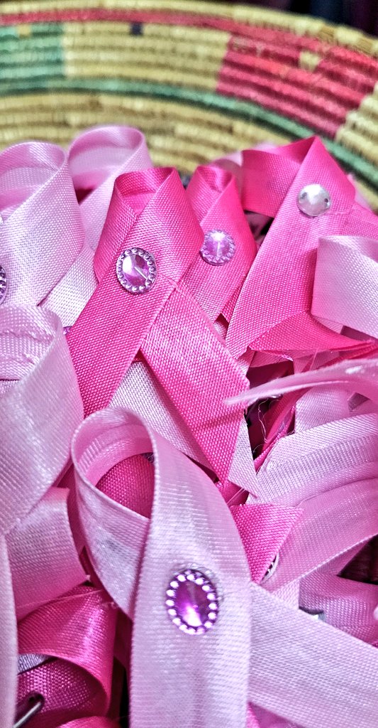 FarmGirlDJ's tweet image. 🎀 Her name is Aicha . One decision saved her life  a simple check,a simple act.Not all women are that lucky.That’s why  turns fear into action: 1 pink #Ribbon = 1 Woman screened.
Can’t buy one? Come craft it with us
We need hands &amp;amp; hope. 💗
#PinkOctober #BreastCancerAwareness 🇩🇯