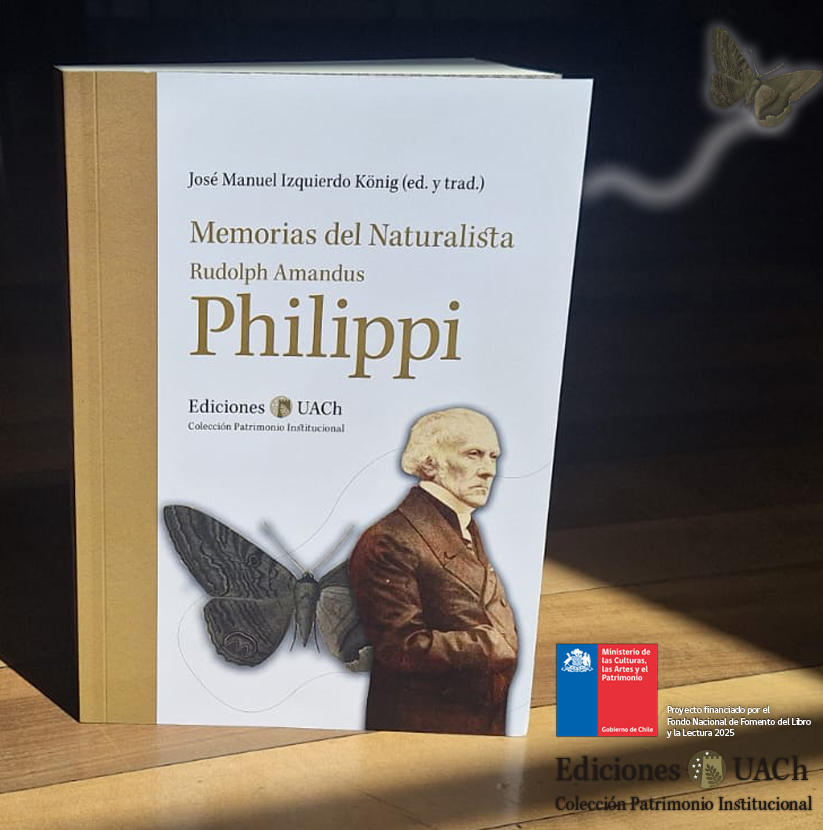 Ya comienza a llegar a librerías esta increíble obra inédita sobre la vida del padre de las ciencias naturales en Chile #librosrecomendados #valdiviacl <a href="/museosaustral/">museosaustral</a> <a href="/UAustraldeChile/">Universidad Austral de Chile</a> <a href="/VinculacionUACh/">Vinculación UACh</a>