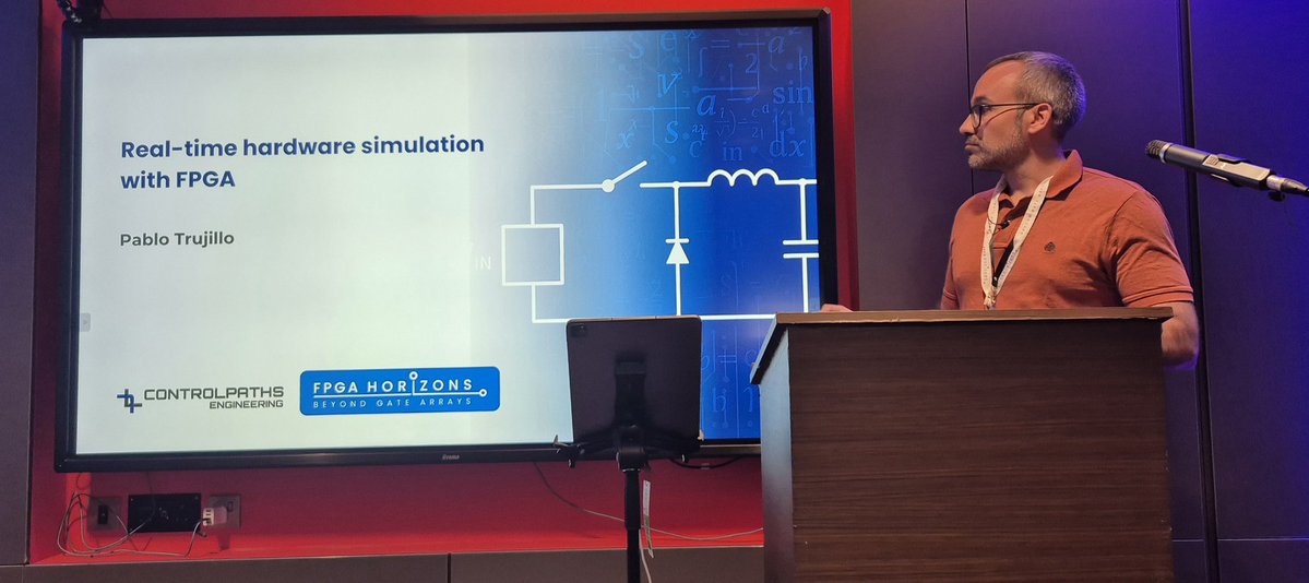 swtestingsoul's tweet image. @controlpaths at #FPGAHorizons
